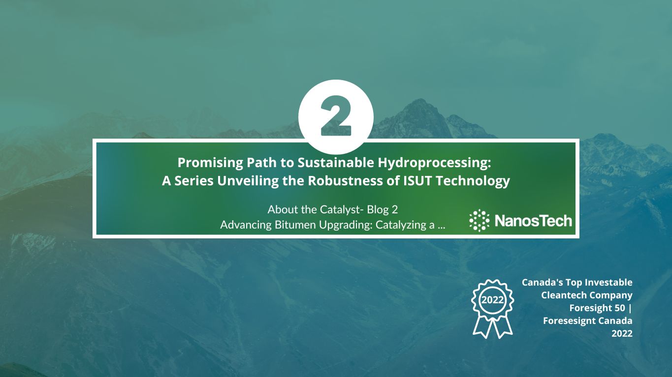 Advancing Bitumen Upgrading: Catalyzing a Sustainable Energy Future
